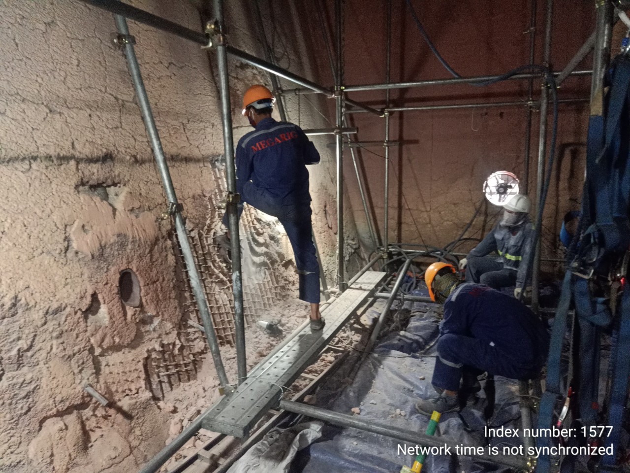 Repairing Boiler and auxiliary equipment