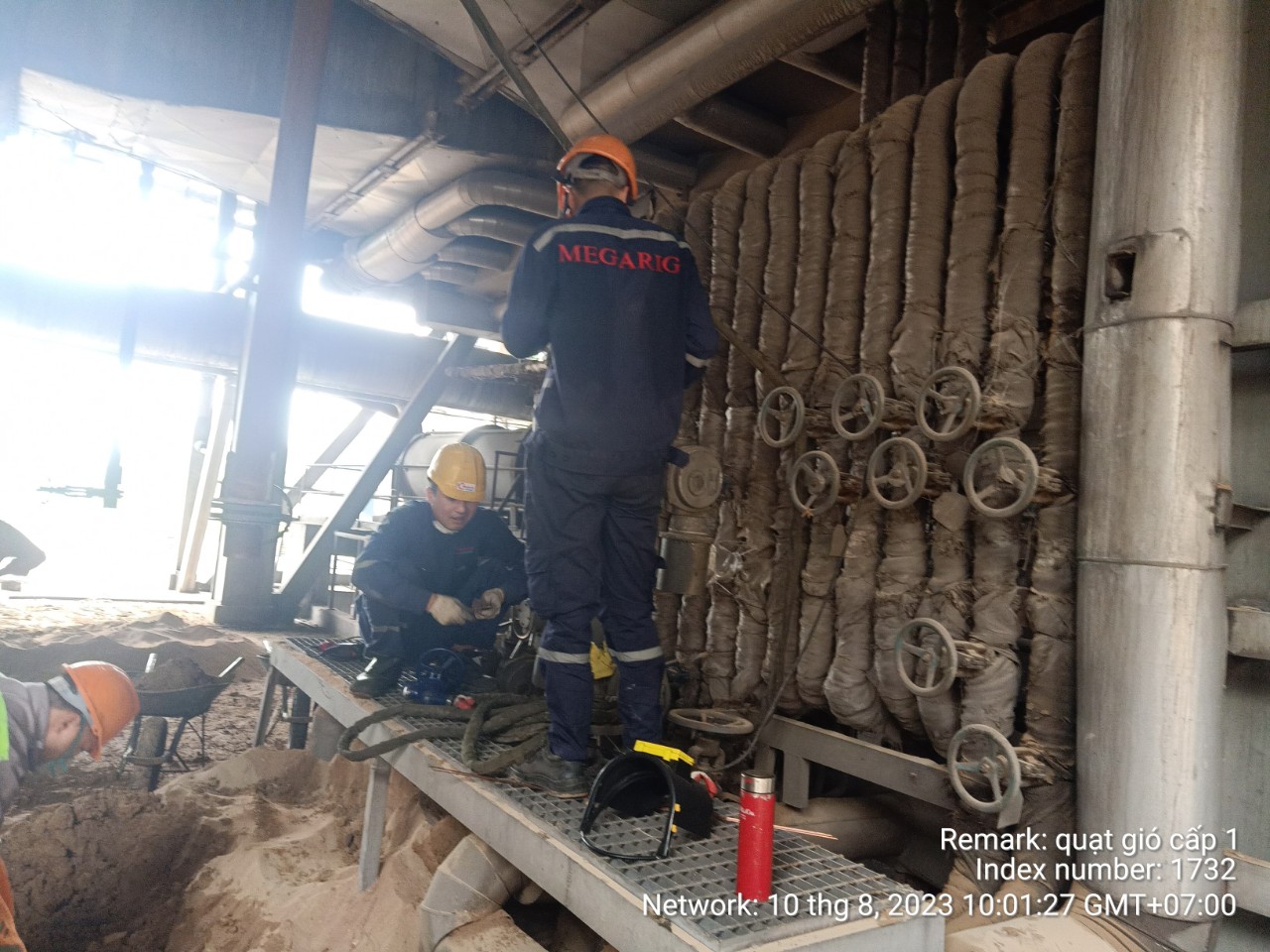 Repairing Boiler and auxiliary equipment