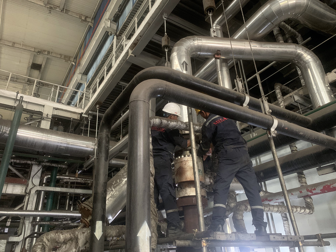 Repairing Boiler and auxiliary equipment