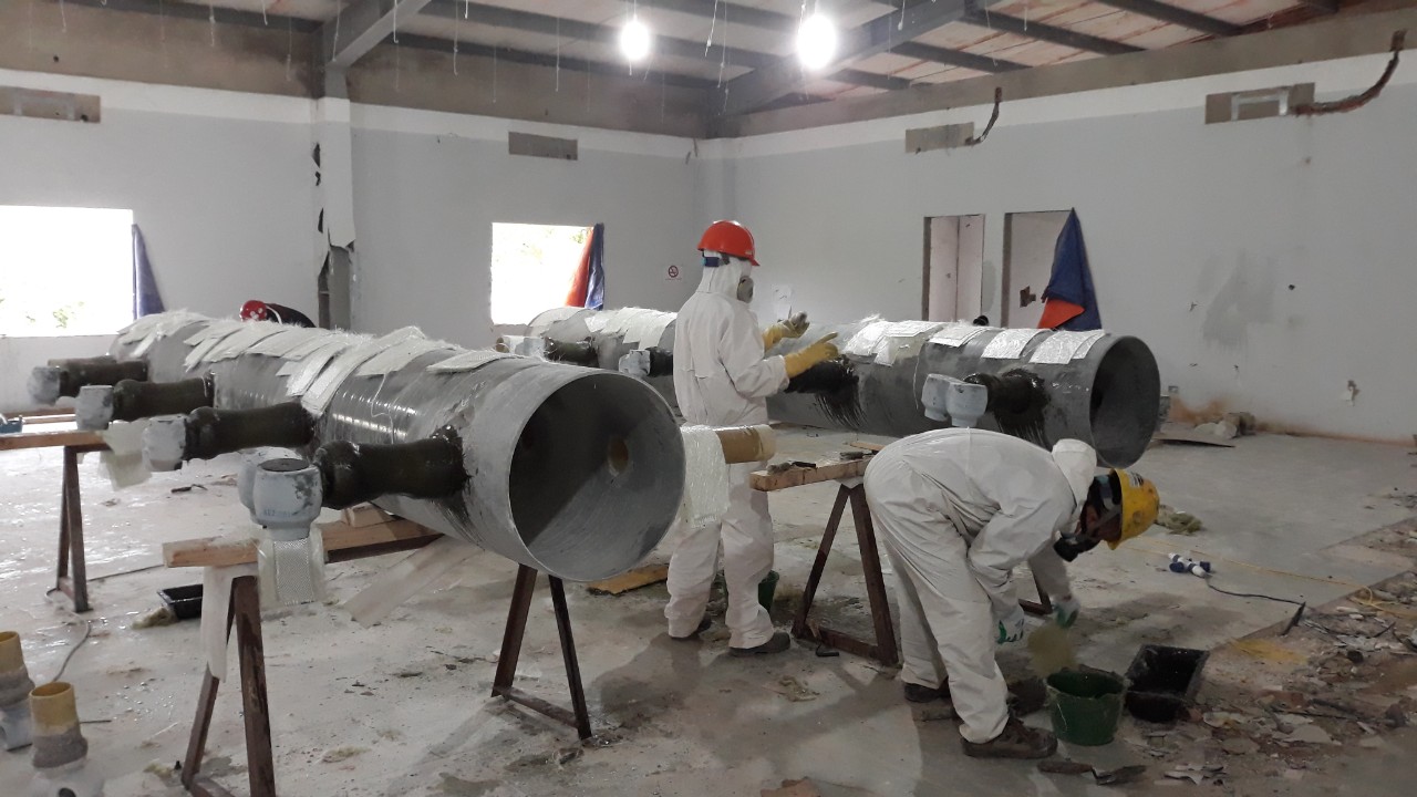 Sửa chữa, thay thế hệ thống ống GRP