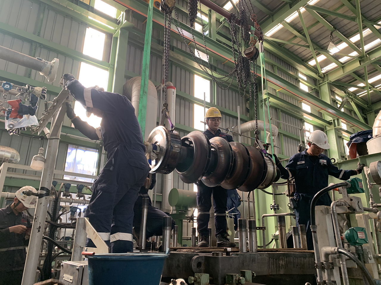 Đại tu, Sửa chữa, Bảo dưỡng máy nén