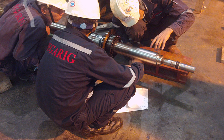 Repair, maintenance, dynamic balancing of pump impellers